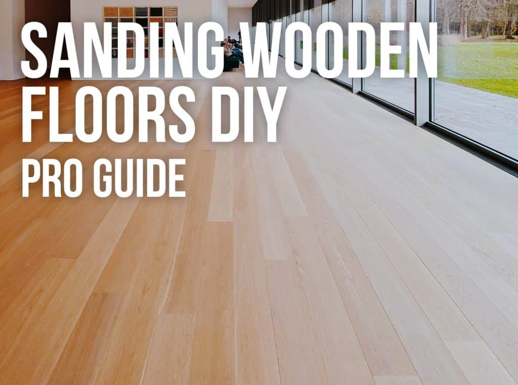 sanding wood floors diy